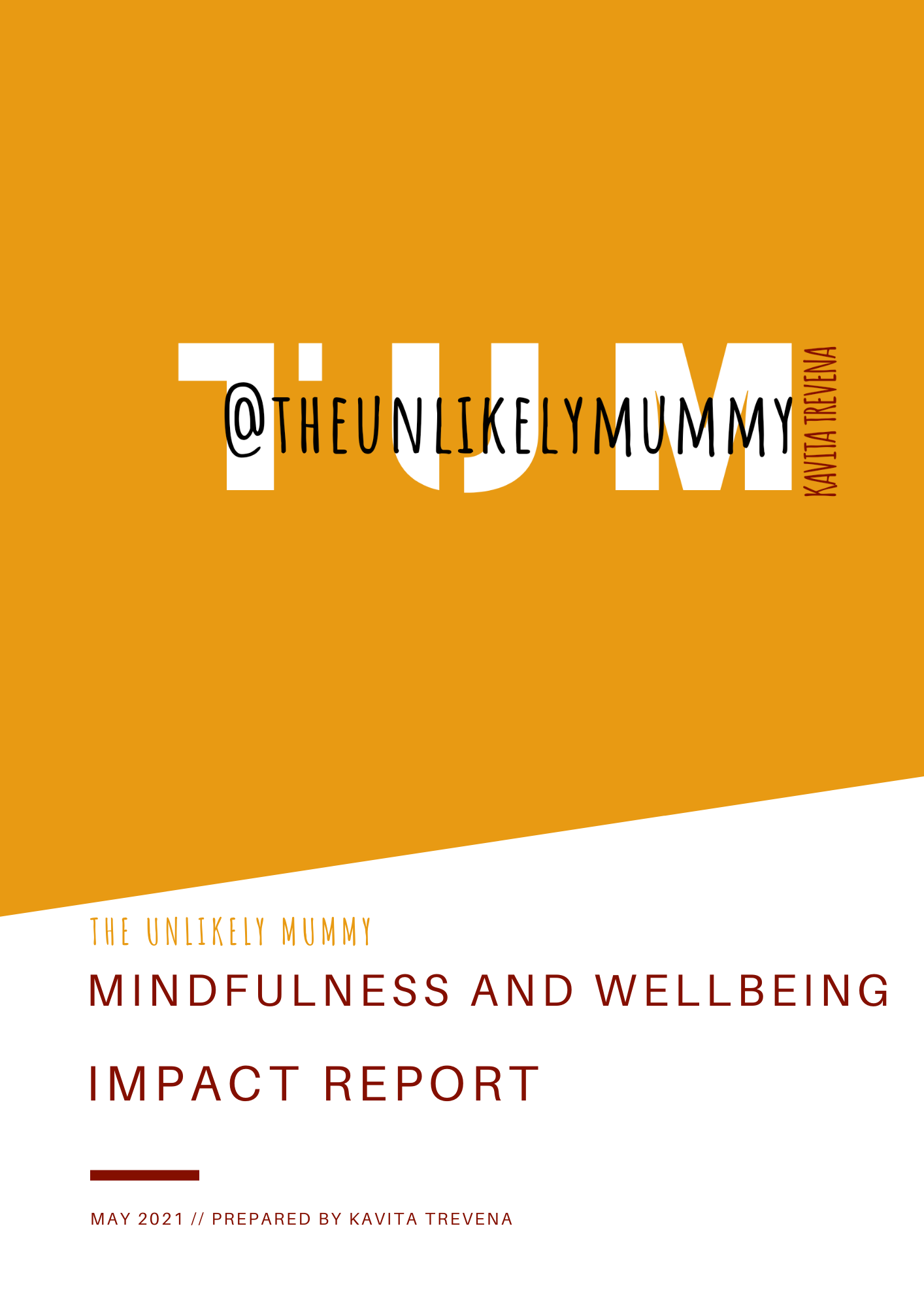Mindfulness and Wellbeing Impact Report